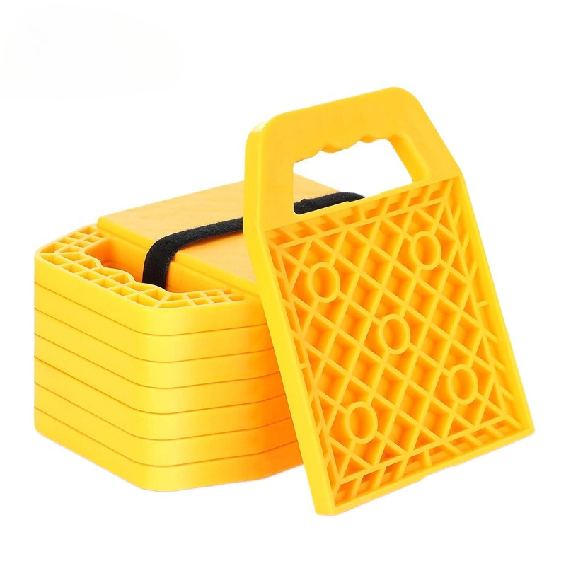 Outdoor Adventures - 4Pcs Camping Travel Trailer Leveling Blocks,