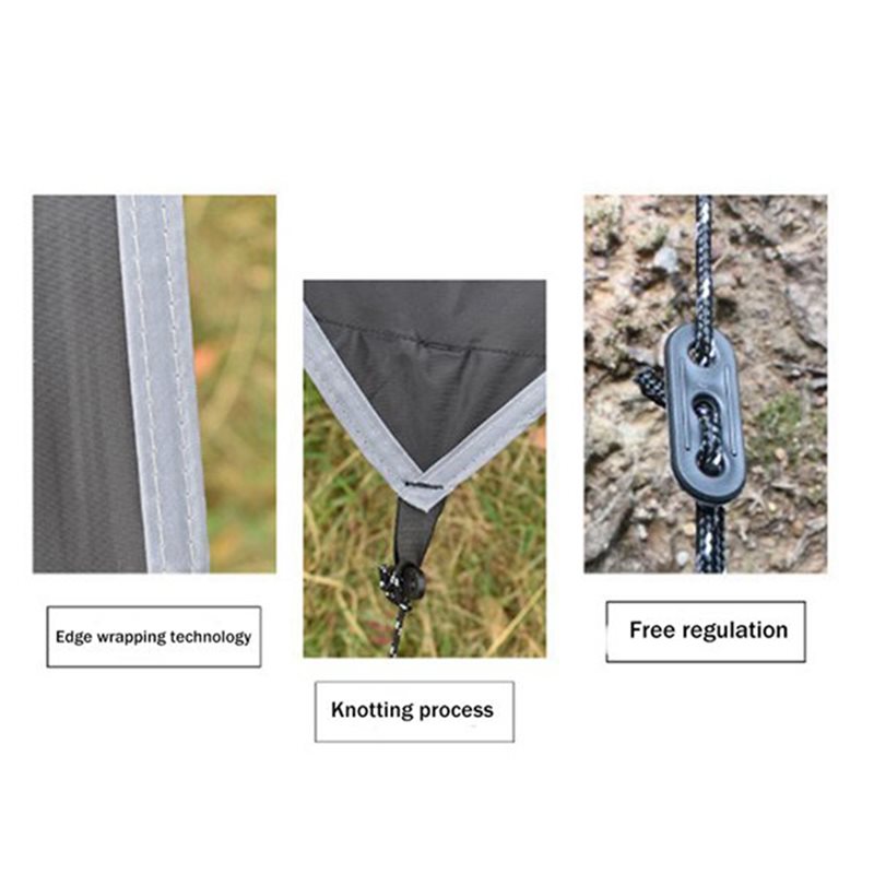 Hammock Rain Tarp - RTENTE-Waterproof For Backpacking Outdoor Camping Tarp