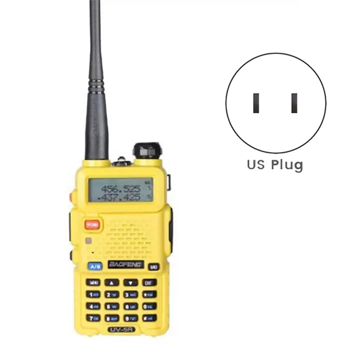 Outdoor Adventure Tours - A26Z UV5R High-Power Walkie-Talkie FM Radio