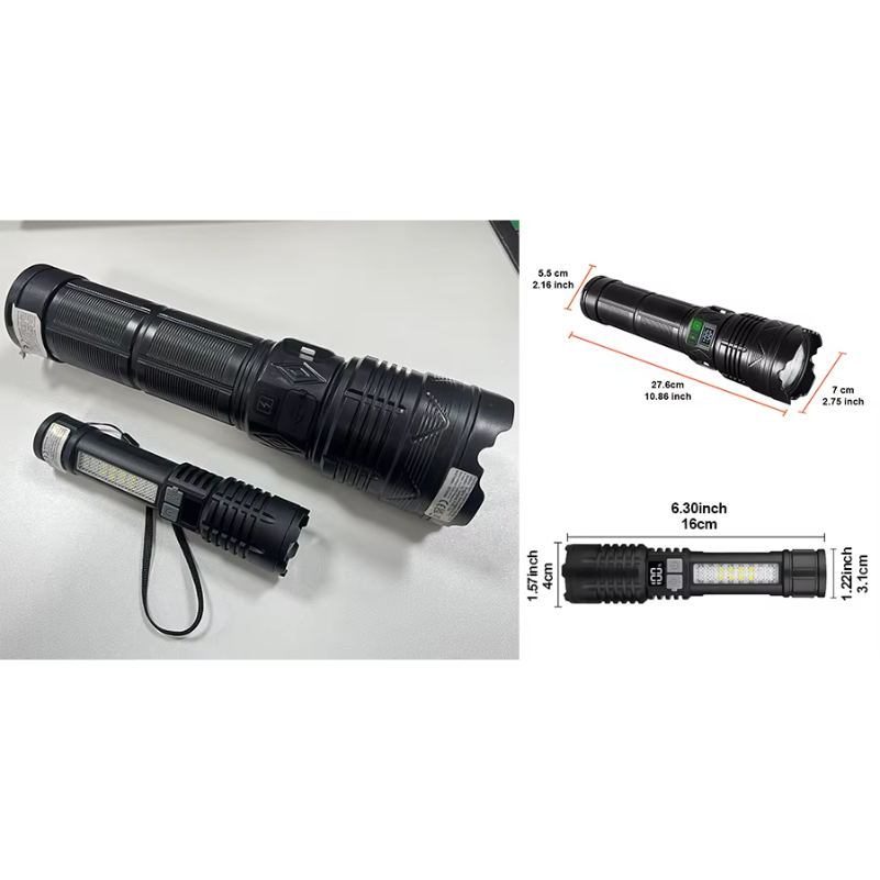Outdoor Adventures - 99000000LM 1500W Ultra Powerful Flashlights Rechargeable
