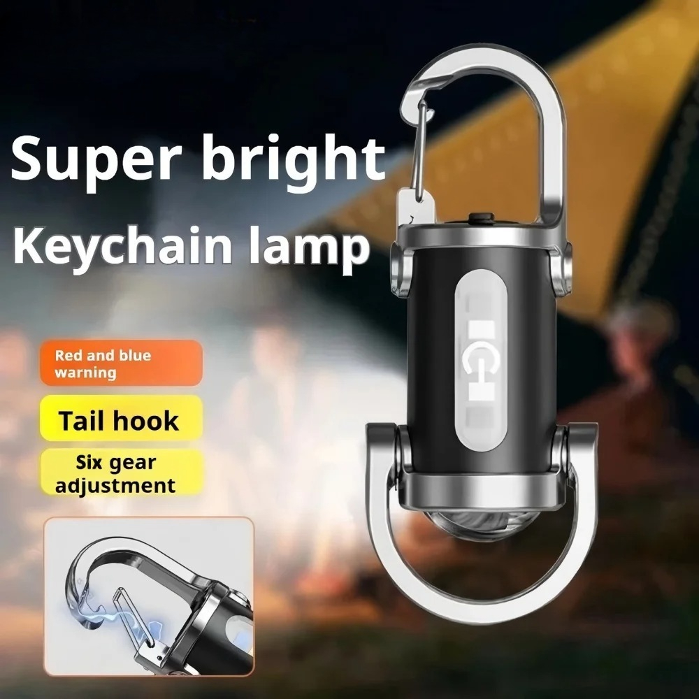 Outdoor Adventure Activities - Mini LED Keychain Light Multifunctional Portable