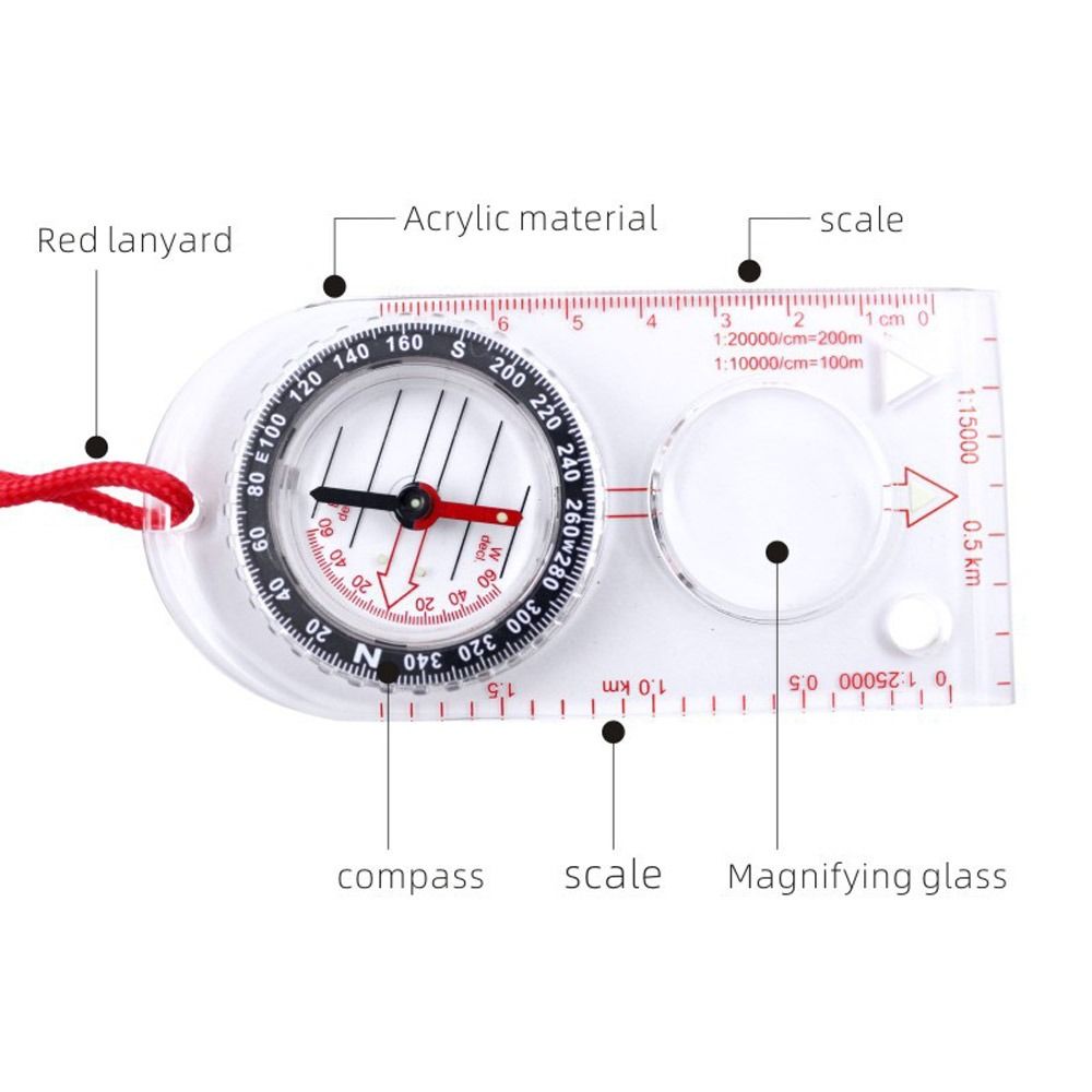 Orienteering Baseplate Compass - огляд і ціна Map Compass Orienteering