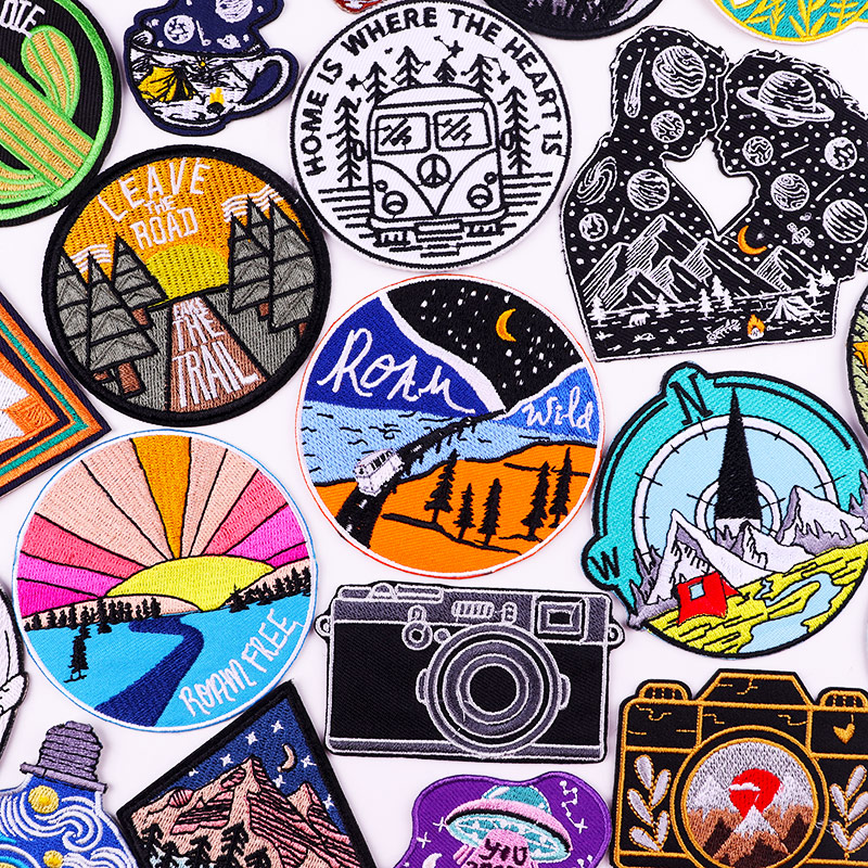 Iron On Patches DIY Outdoor Tr - огляд і ціна Outdoor Adventure And Travel Show