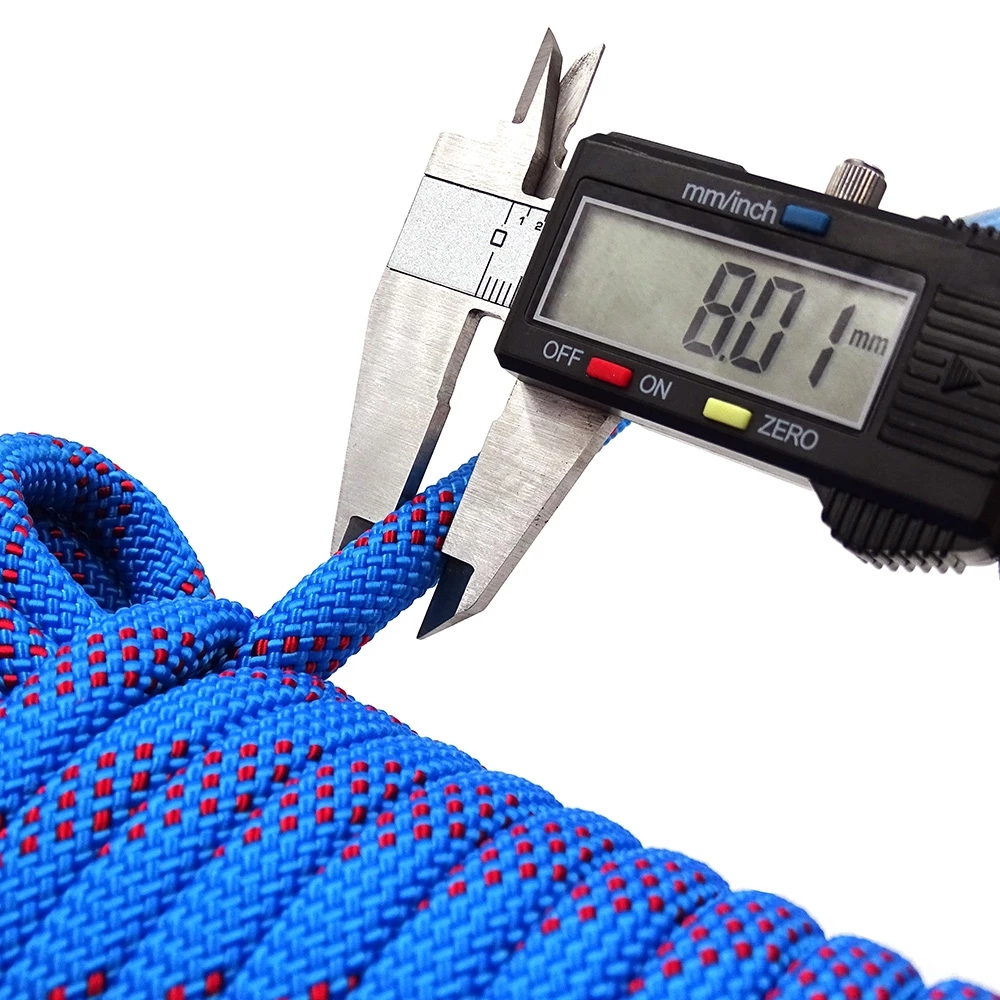 50m Static Climbing Rope 8mm O - огляд і ціна Rope Climbing Static