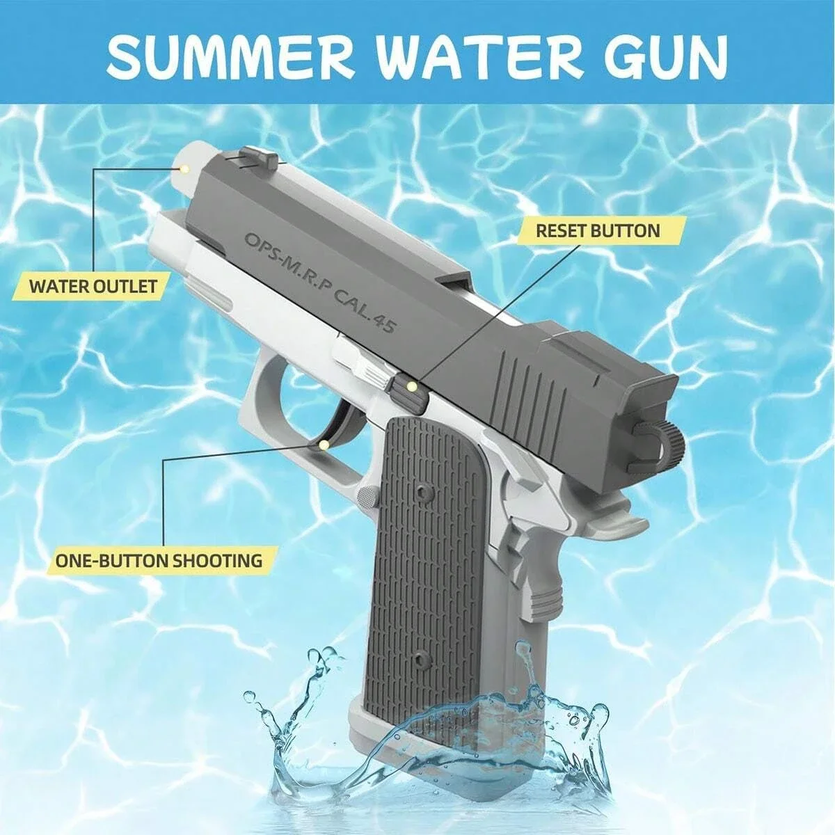 Toy Water Guns Pistol Toy Squi - огляд і ціна Outdoor Adventure Game