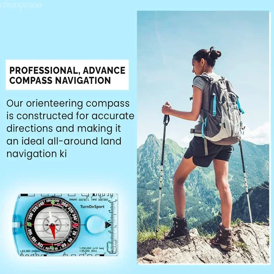 Waterproof Orienteering Compas - огляд і ціна Map Compass Orienteering
