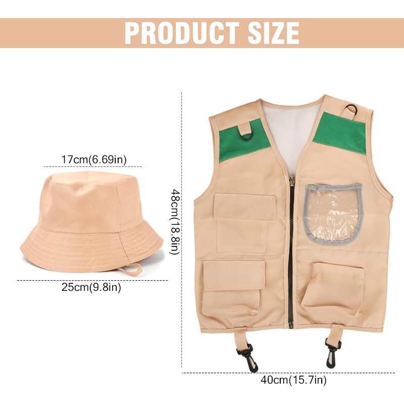 Safari Costume with Cargo Vest - огляд і ціна Outdoor Adventure Game