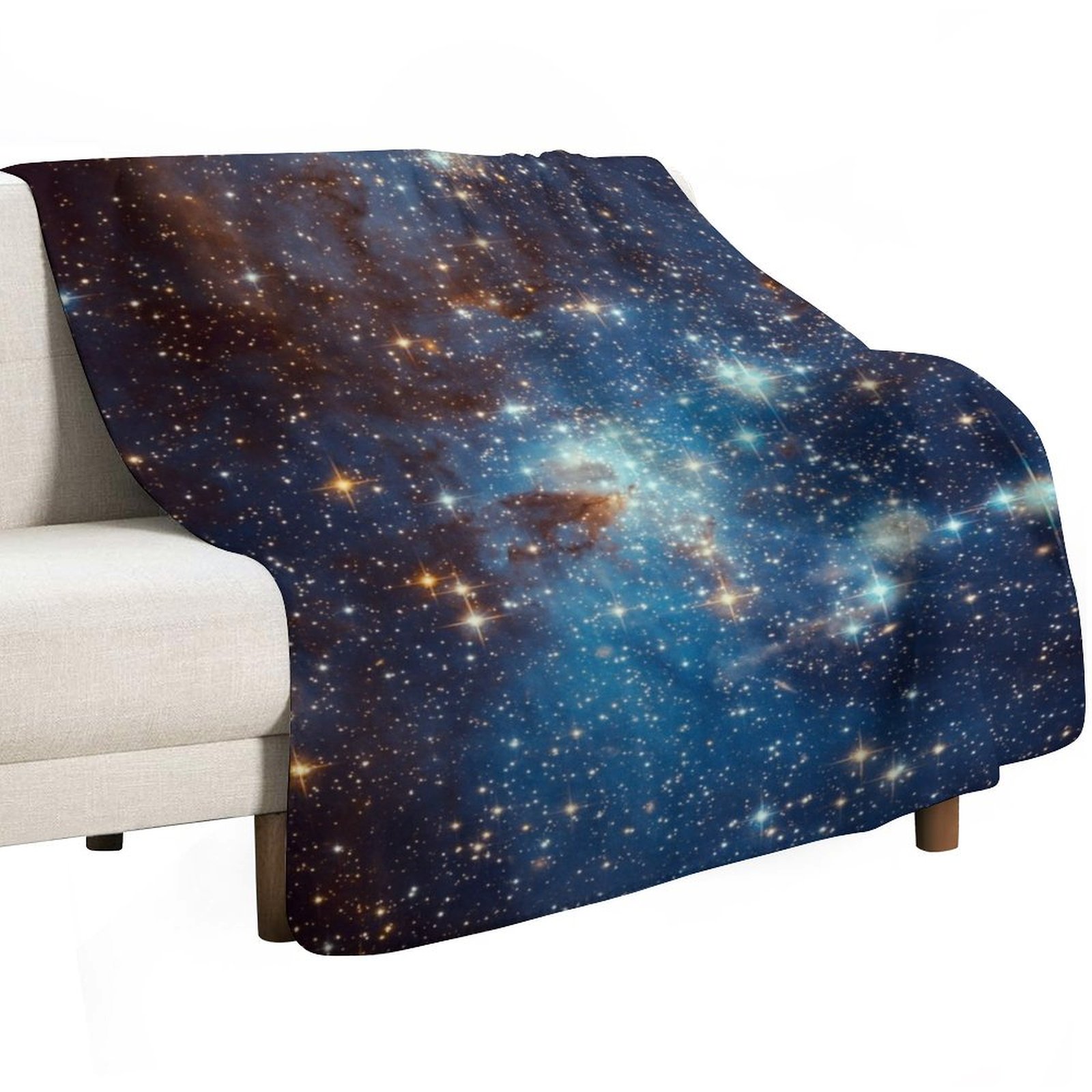 Blue Nebula Stars Space Throw  - огляд і ціна Space Blanket Heavy