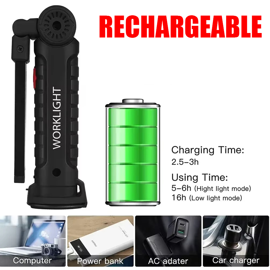 Portable LED Flashlight with M - огляд і ціна Outdoor Adventure Trips