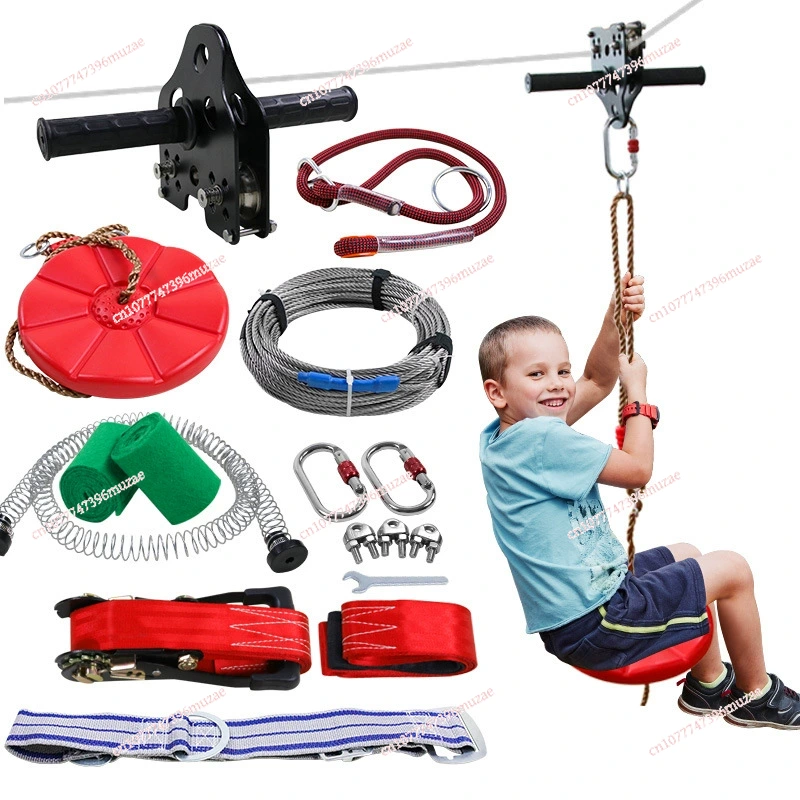 Kids Zipline Kit Steel Cable H - огляд і ціна Outdoor Adventure Ziplines & Waterfall Puerto Vallarta