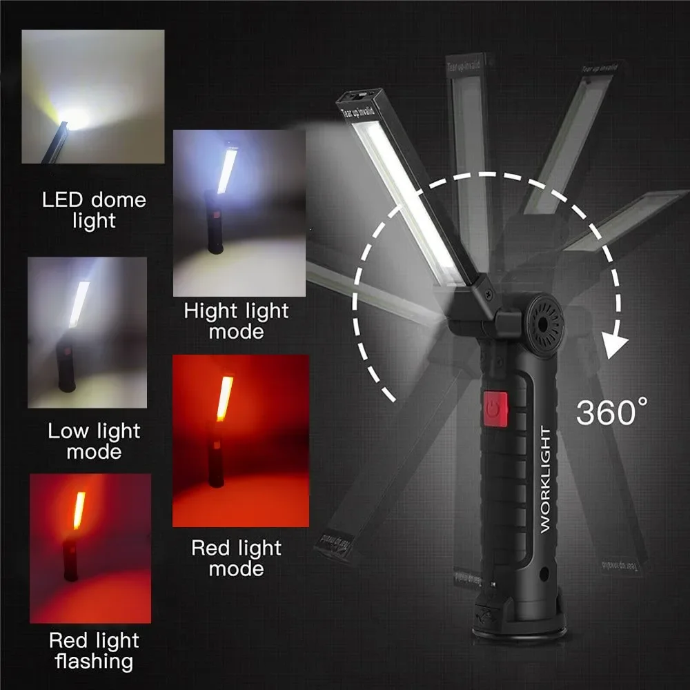 Portable COB LED Flashlight US - огляд і ціна Outdoor Adventures