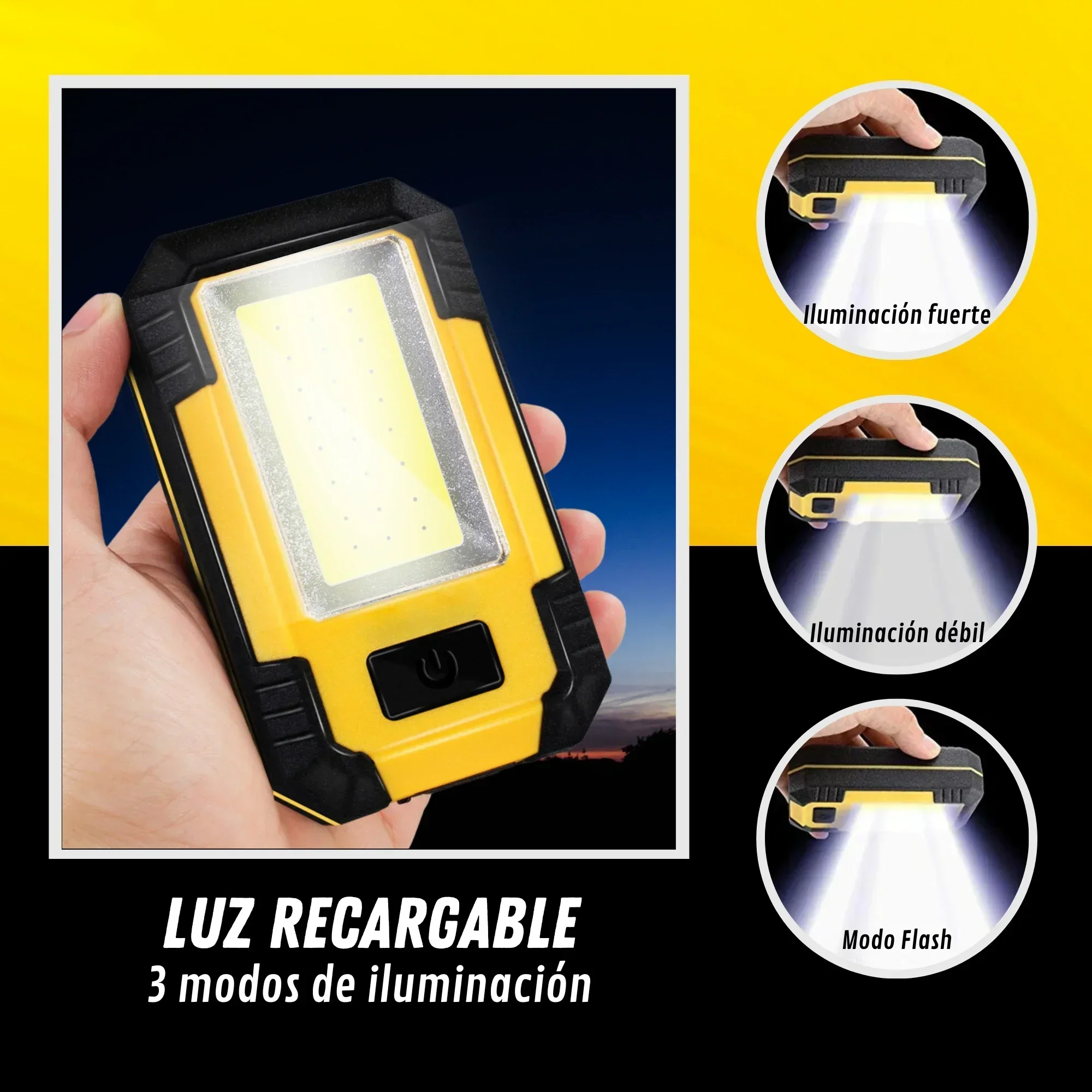 Rechargeable 4000MaH Work Ligh - огляд і ціна Outdoor Adventure Trips