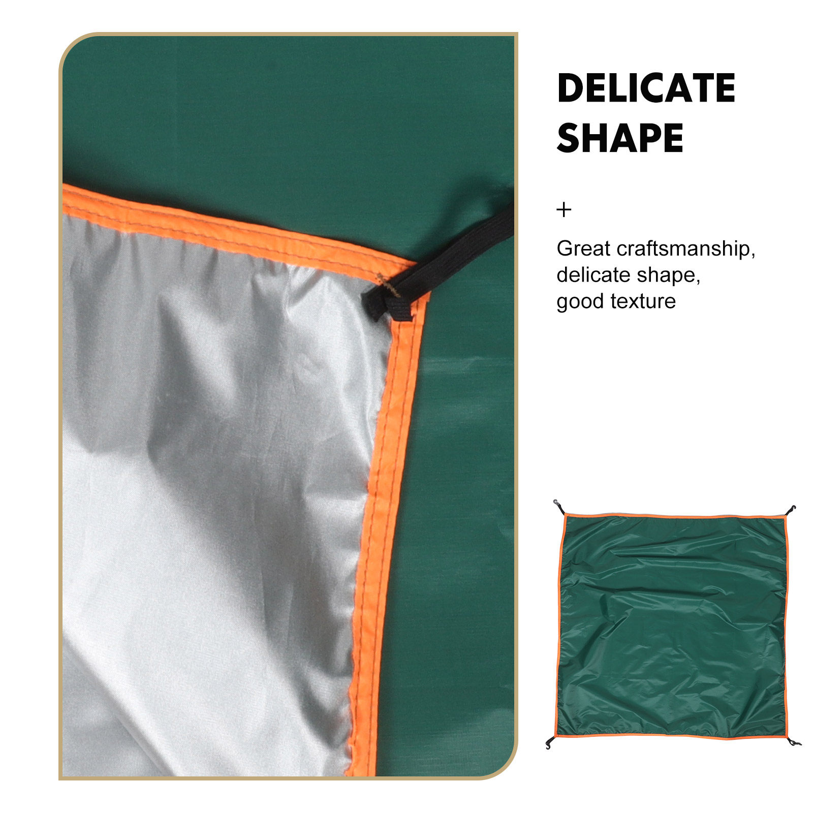 Tent Top Cover 110x110cm Water - огляд і ціна Hammock Rain Tarp