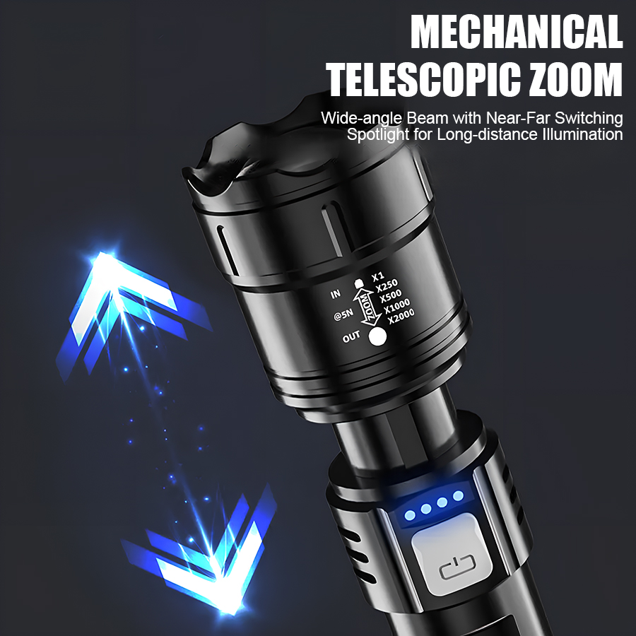 High Power P50 LED Flashlight  - огляд і ціна Outdoor Adventure Trips