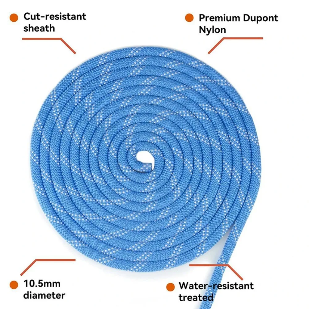10mm Rock Climbing Rope 10M Ou - огляд і ціна Rope Climbing Static