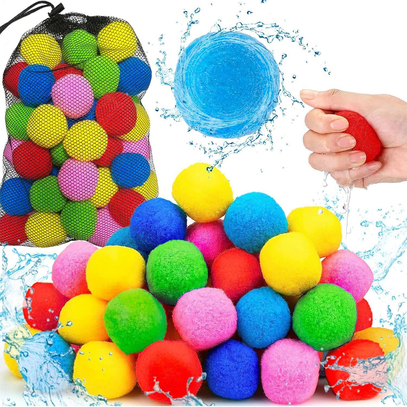 60pcs/set Reusable Water Balls - огляд і ціна Outdoor Adventure Game