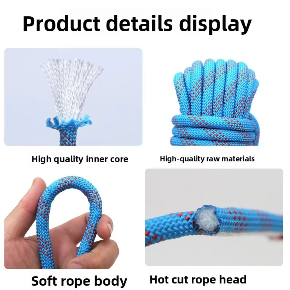Thickened 10mm Safety Life Rop - огляд і ціна Rope Climbing Static
