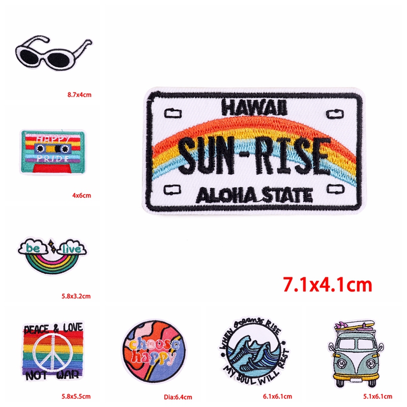 10PCS Iron On Patches Outdoor  - огляд і ціна Outdoor Adventure And Travel Show