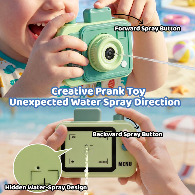 Double-sided Water Gun Camera  - огляд і ціна Outdoor Adventure Game