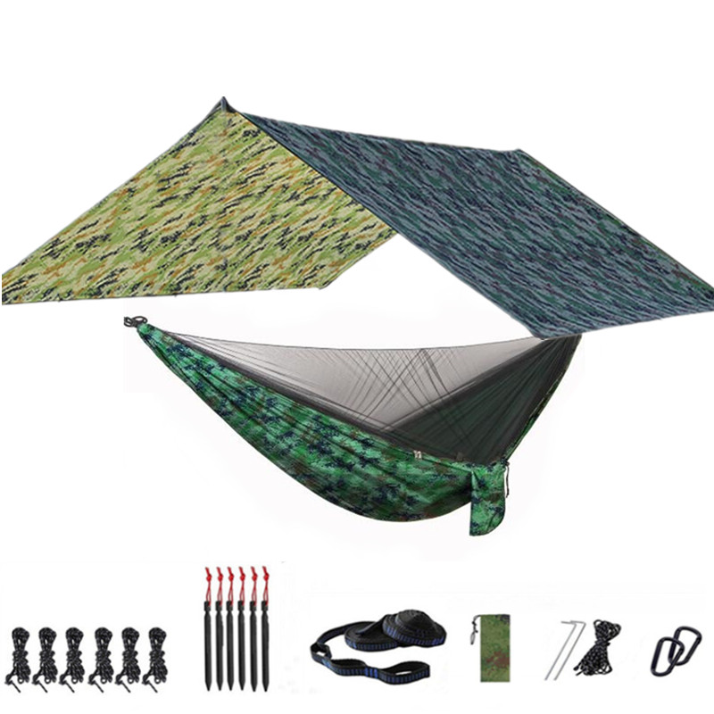 Hammock Camping with Rain Fly  - огляд і ціна Hammock Rain Tarp