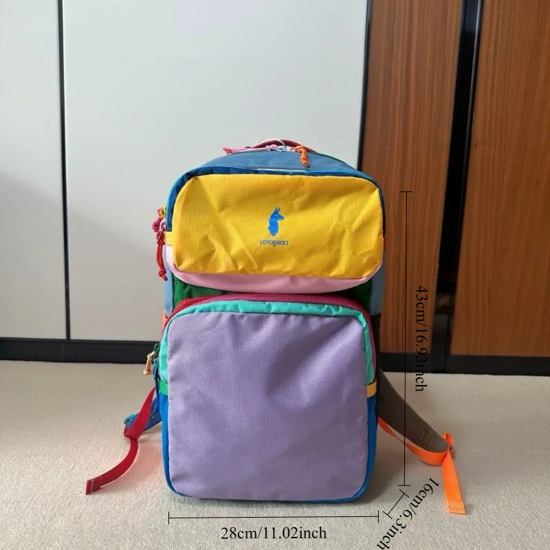 Dopamine Color Block Backpack  - огляд і ціна Outdoor Adventure Trips