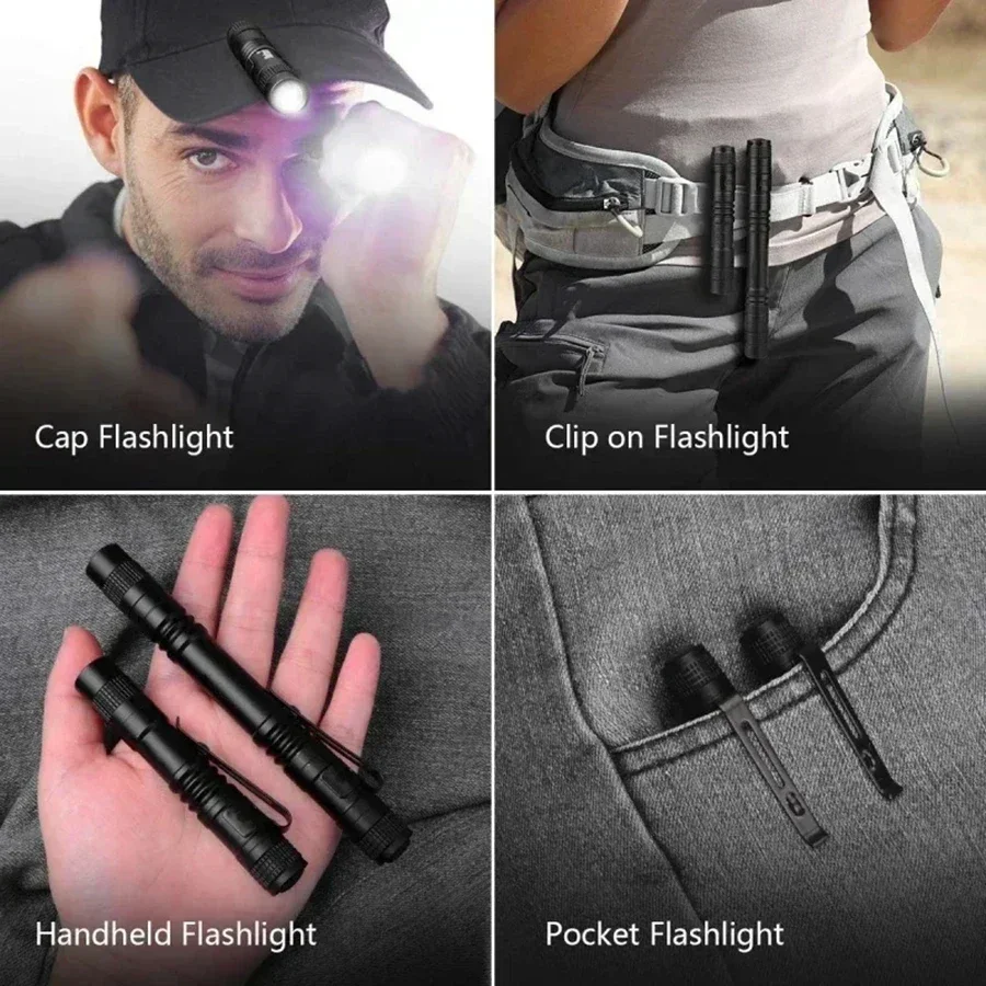 1-4PCS Mini Portable LED Pen L - огляд і ціна Outdoor Adventure Trips
