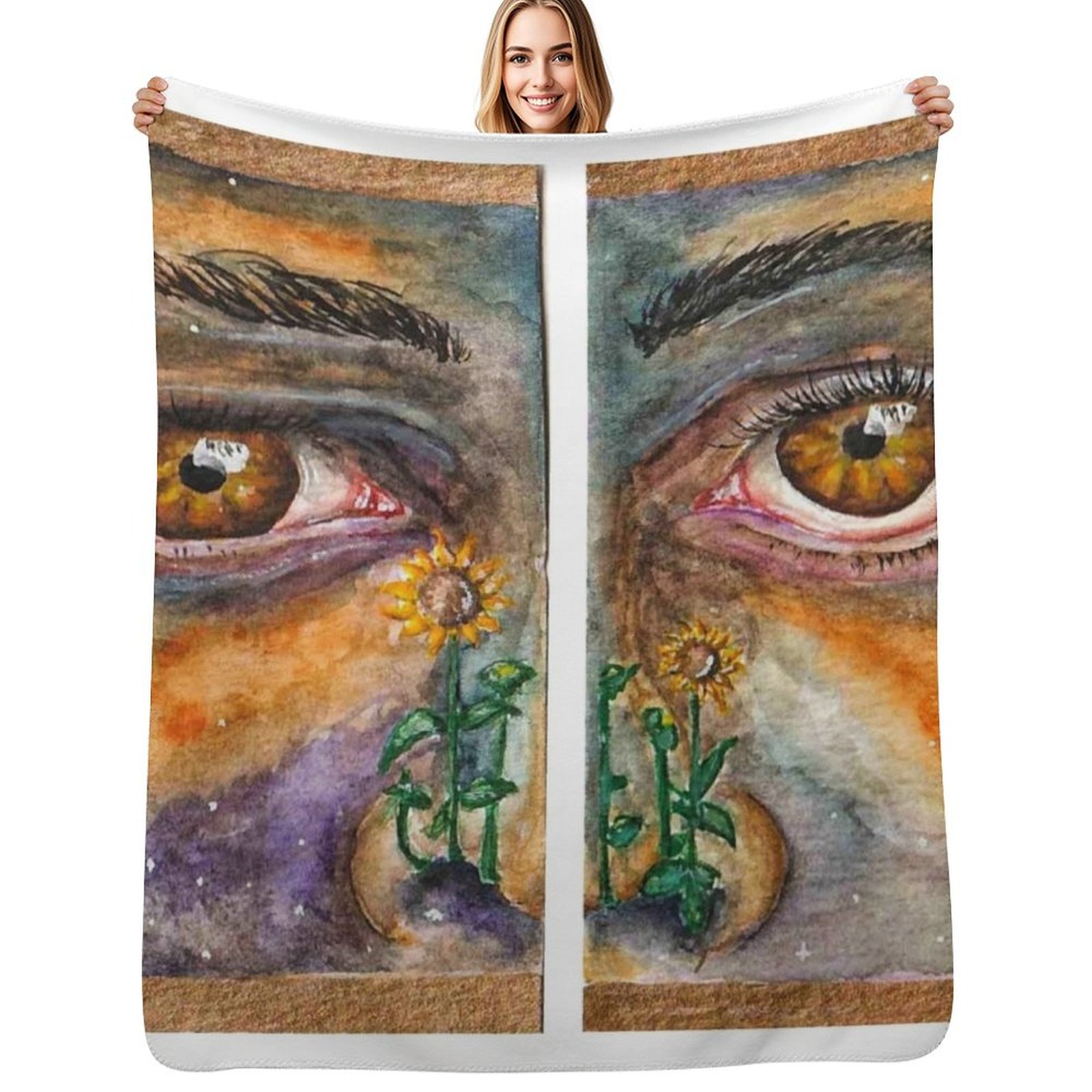 Space Sunflowers Throw Blanket - огляд і ціна Space Blanket Heavy