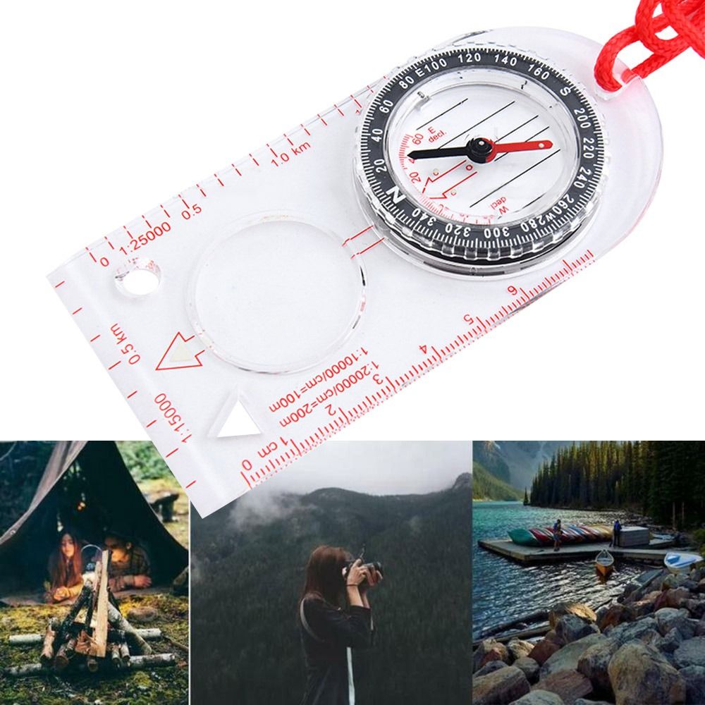 New Acrylic Map Ruler Compass  - огляд і ціна Map Compass Orienteering