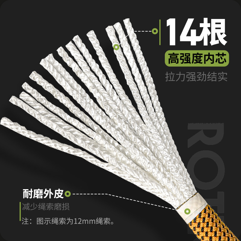Φ:10.5mm/12mm-5m, Outdoor Moun - огляд і ціна Rope Climbing Static