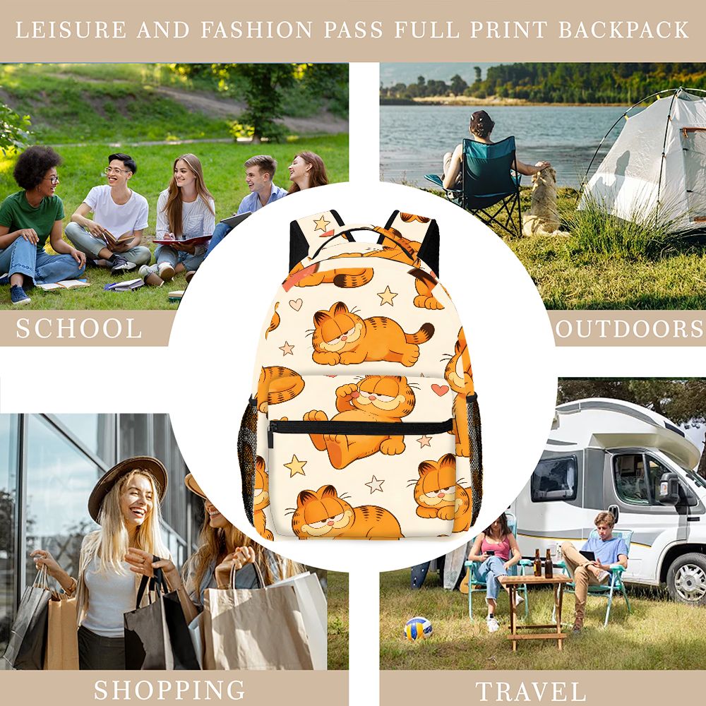 Funny Lazy Garfield Backpack S - огляд і ціна Outdoor Adventures